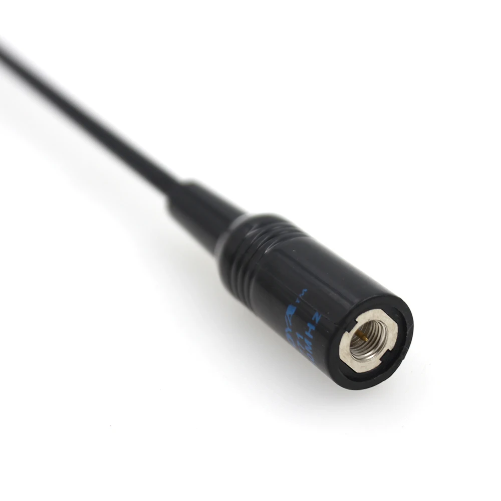 NA-771-SMA-M NA-771 NA771 SMA-F SMA типа «Мама» двойной широкая полоса гибкая антенна VHF/UHF 144/430 МГц двухстороннее радио для BAOFENG UV-5R BF-888S - Цвет: NA-771-SMA-M