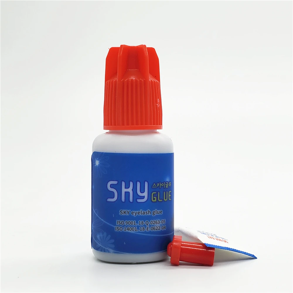 4 бутылки самый быстрый Корея небо клей для наращивания ресниц красная крышка 1 2s