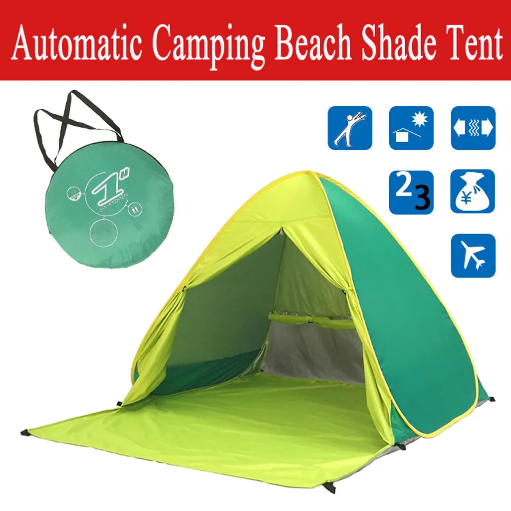 Палатка Складная Автоматическая Ультралегкая для всей семьи навес от солнца