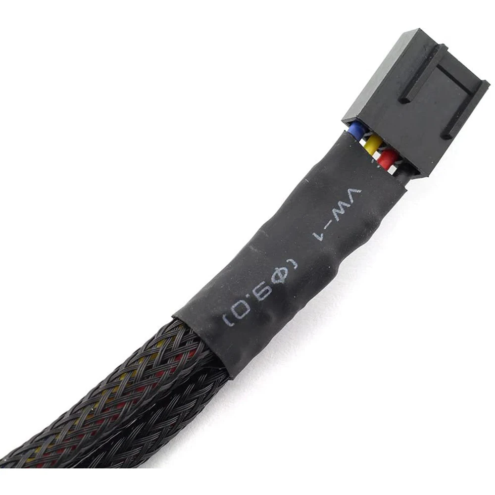 

4 Pin Extension Cable Fan PWM 1 To 3 Ways Y Splitter Cable for Computer Fan / CPU Fan Line 27cm