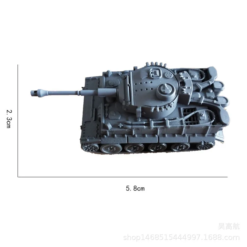 1/144 4D Готовая модель танка леопард тигр тип T34 основной боевой танк большой палец