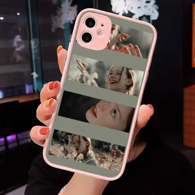 

TV series Anne with an E Phone Case Matte Transparent for iPhone 7 8 11 12 s mini pro X XS XR MAX Plus cover funda