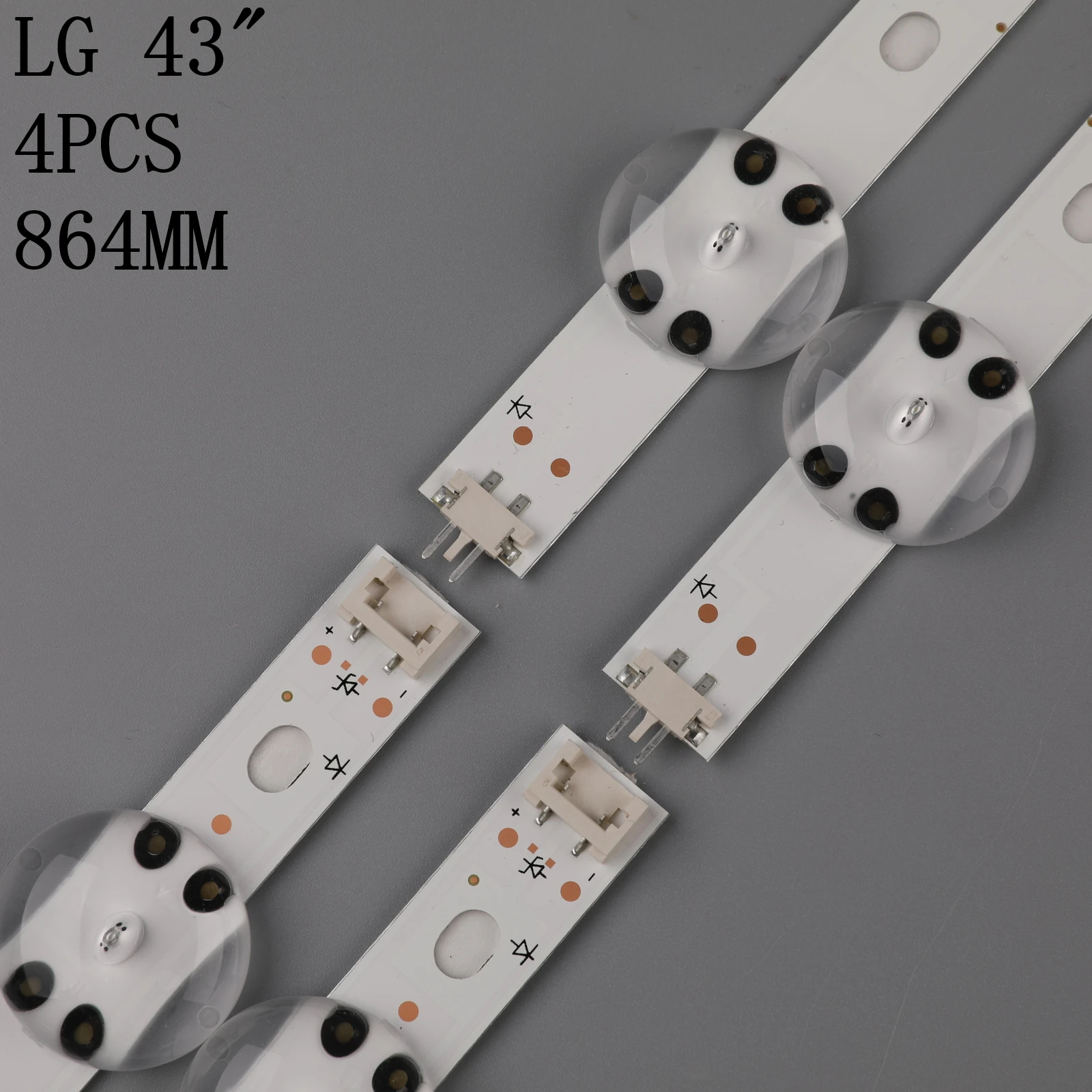 Светодиодная лента для подсветки 10 ламп LG SUNG WEI55V0 E74739 94V-0 43 &quotV17 art3 2867 TV 43LJ614V 43LV340C