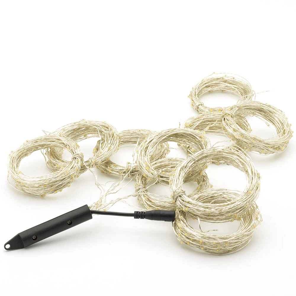 Гирлянда из 280 светодиодов в виде ветвей виноградной лозы гирлянда 9 нитей