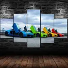 5 шт., автомобильная картина-постер