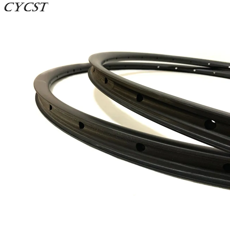 CYCST 29er 27 мм x 23 горный или Кроссовый велосипед супер легкий 285 г карбоновые диски UD