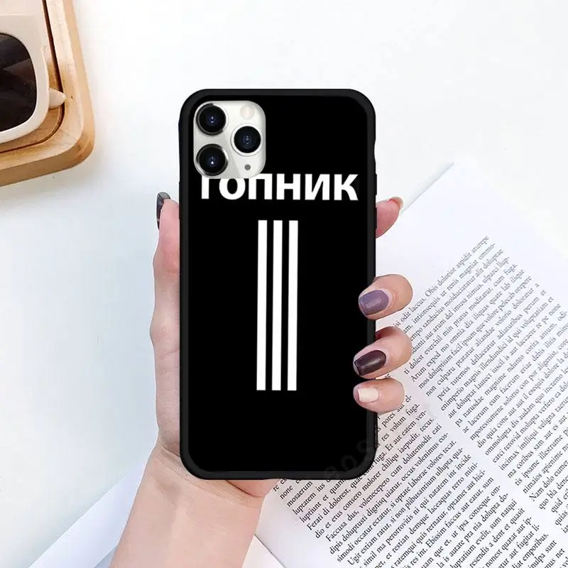 

Russian Mafia fashion design Phone Case for iPhone 11 12 pro XS MAX 8 7 6 6S Plus X 5S SE 2020 XR Luxury brand shell funda coque