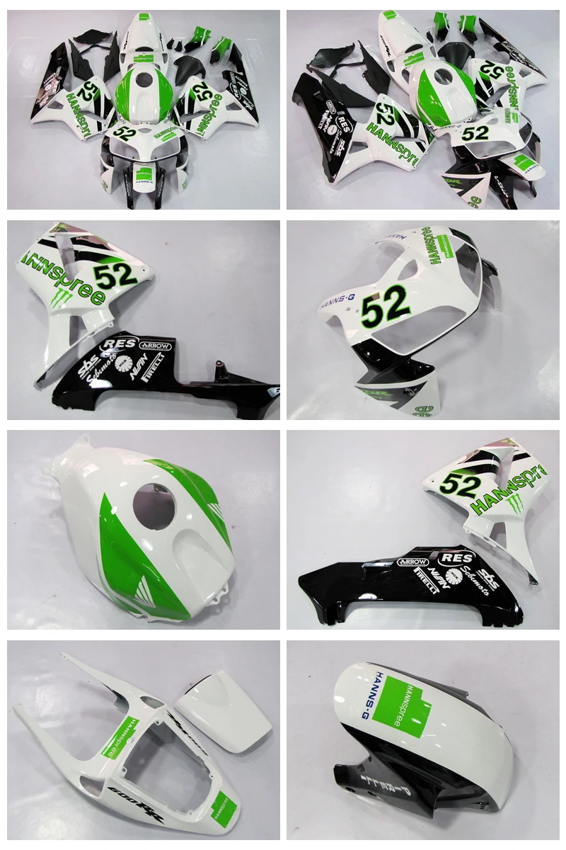 

DAKE O.E.M Green white black fairings for CBR600 HONDA CBR600RR 05 06 F5 CBR 600 RR 2005 2006 injection fairing kit #83