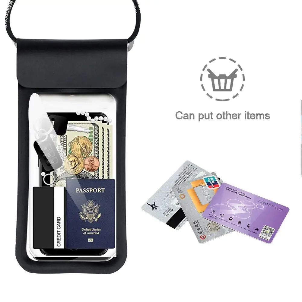 Водонепроницаемый Прозрачный чехол для телефона сотового с сенсорным экраном