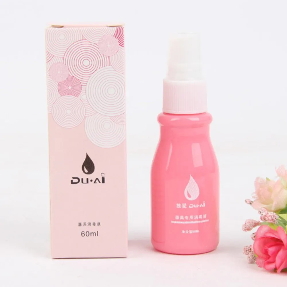 Дезинфицирующая жидкая Антибактериальная дезинфицирующая секс-игрушка до и