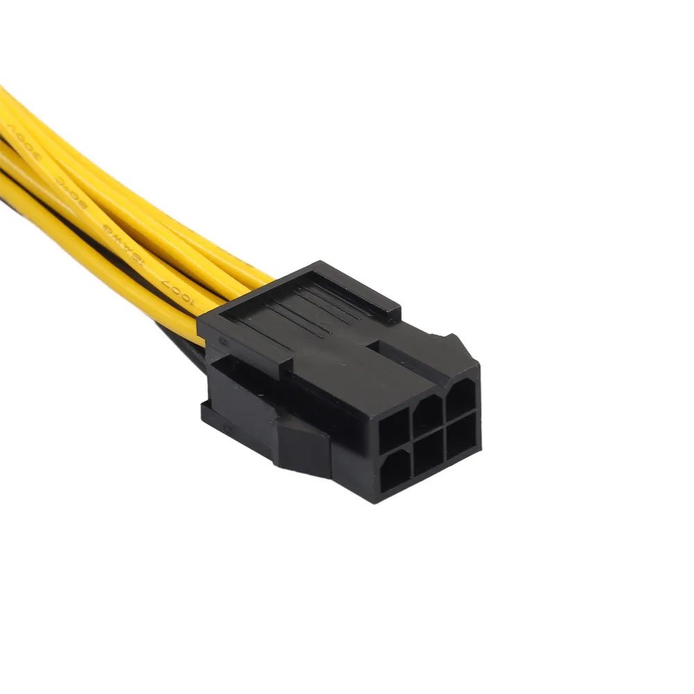 PCI-E 6-контактный к 2x6 + 2-контактный (6-контактный/8-контактный) кабель разветвителя
