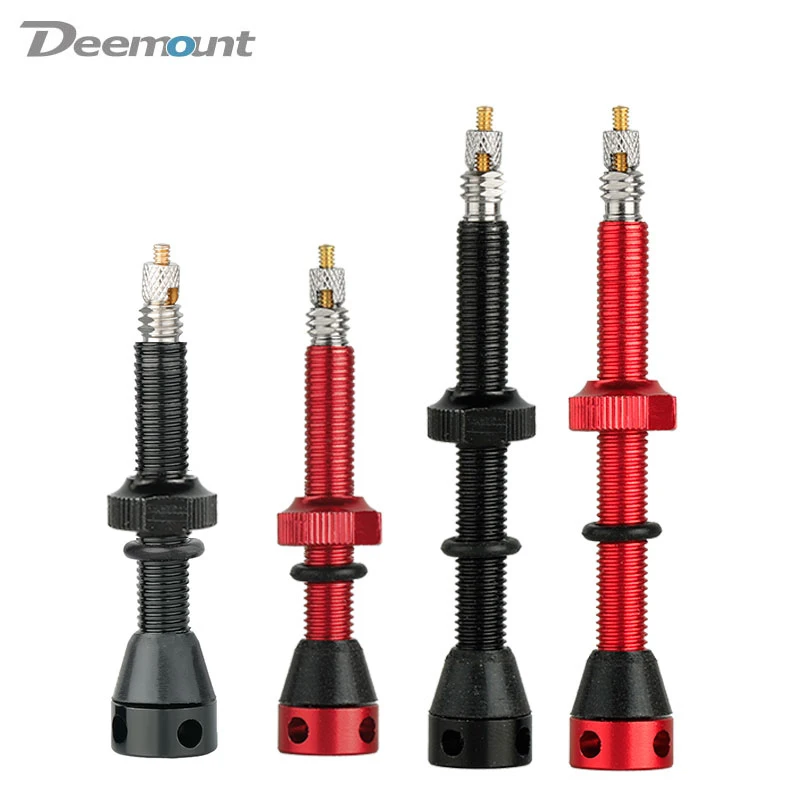 Deemount 2 шт. Presta F/V клапаны 44/60 мм обработанный на ЧПУ анодированный ниппель для MTB