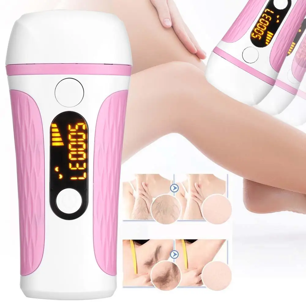 Эпилятор электрический ручной аппарат для удаления волос с лазером лица 110 240 в EU