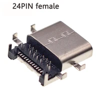 2 5pc usb3 1 type c micro 24pin shen plate six pin board dip smt connectors female port jack tail plug socket electric terminals