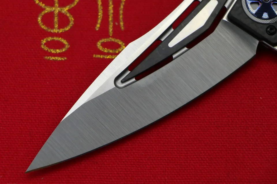 Новинка KANEDEIIA ZT0999 складной нож M390 лезвие Титан+ рычаг CF утилита Кемпинг Охота Карманные Ножи EDC инструменты