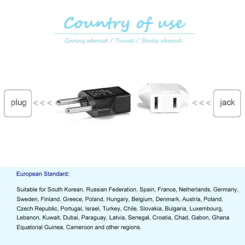 3 шт. дорожный адаптер с американской японской и европейской вилкой|adapter outlet|plug