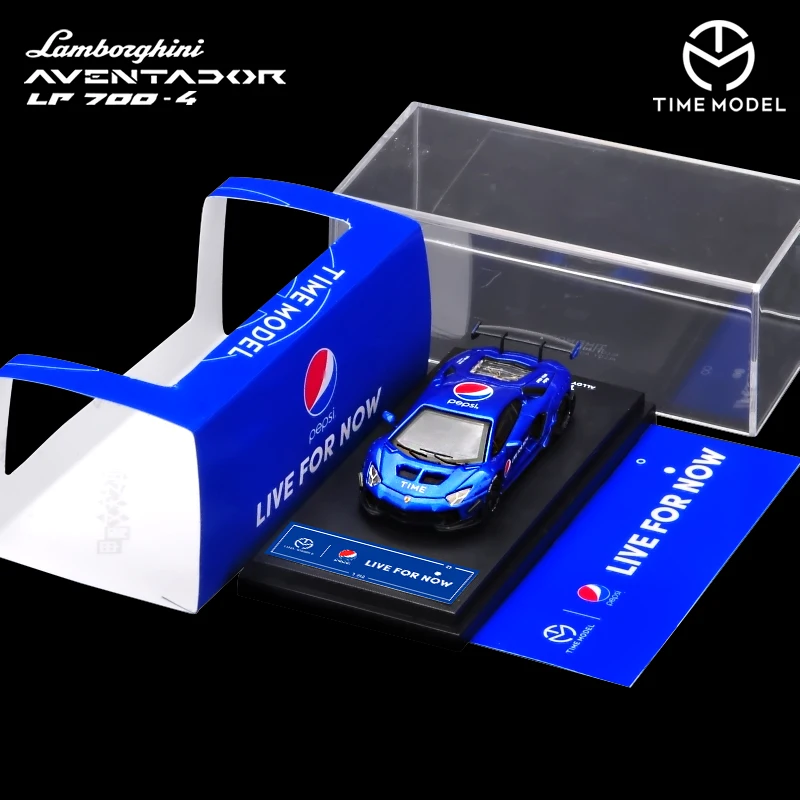 Модель Time 1/64 LB LP700 автомобиль 3 вида широкий корпус Спортивная модная синяя модель
