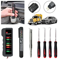 car auto oil seal screwdrivers set o ring gasket puller remover light circuit tester lamp brake fluid tester car battery tester