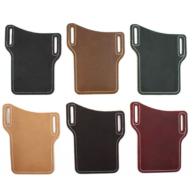 

Men Phone Carrier Belt Hip Pouch Hanging Waist Bag Holster Wallet PU Leather Carrying Case Mini Travel Messager Pack Phone QXNC