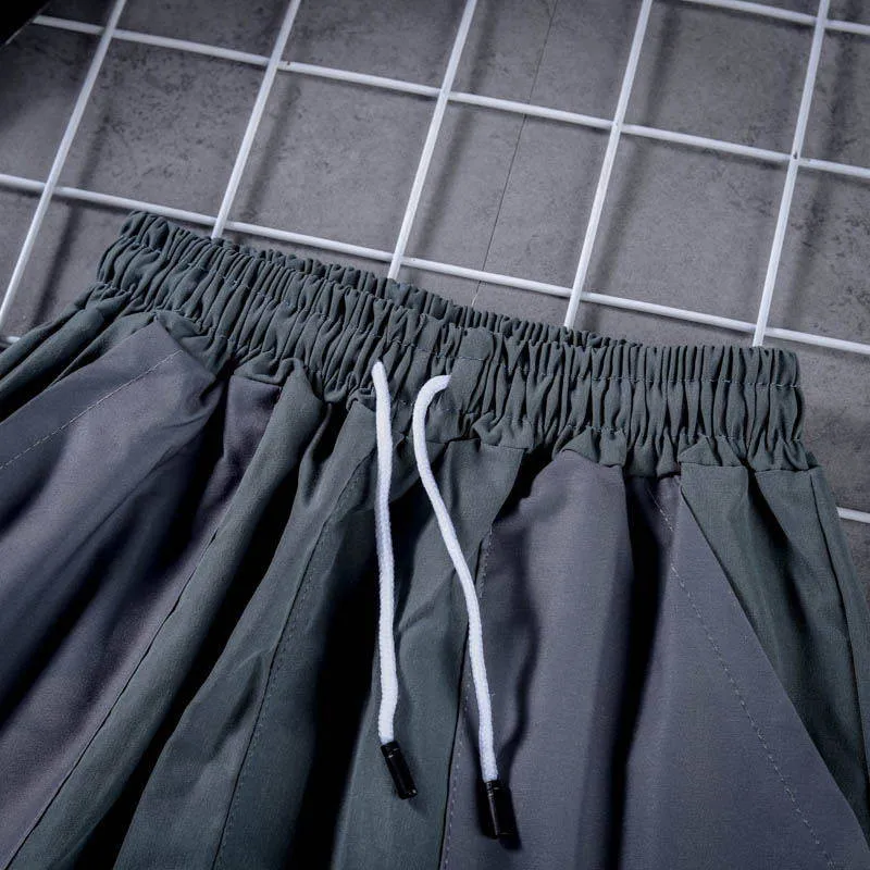

Multi-pocket Harem Pants Trousers Streetwear Funny Sweatpants Hombre Male Casual Fashion High Street Japanese Cargo Pants Men