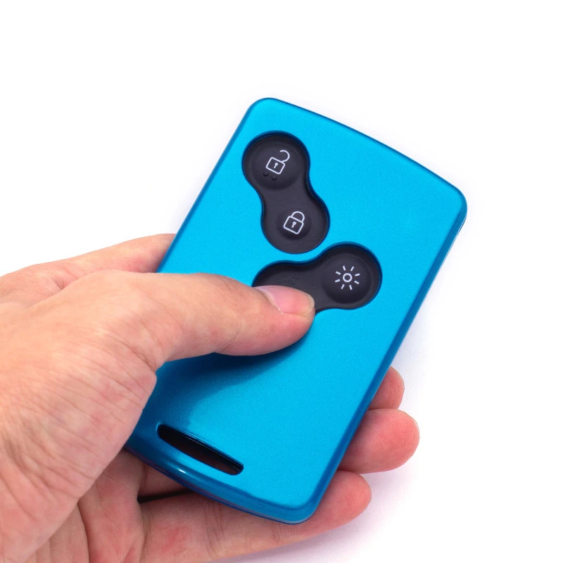 Чехол для автомобильного ключа разноцветный чехол из АБС пластика с 4 кнопками