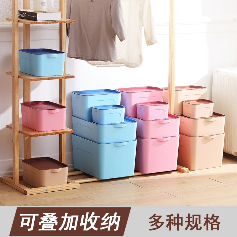 

Plastic Storage Box With Lid Home Bedroom Storage Box Clothes Underwear Storage Box Sundries Cabinet Toy Storage Box