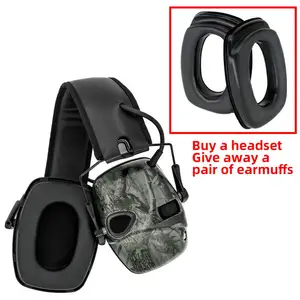 Electronic Shooting Earmuff Outdoor Sports Anti-Noise Sound Amplification Tactical Hunting Hearing Protective Headset