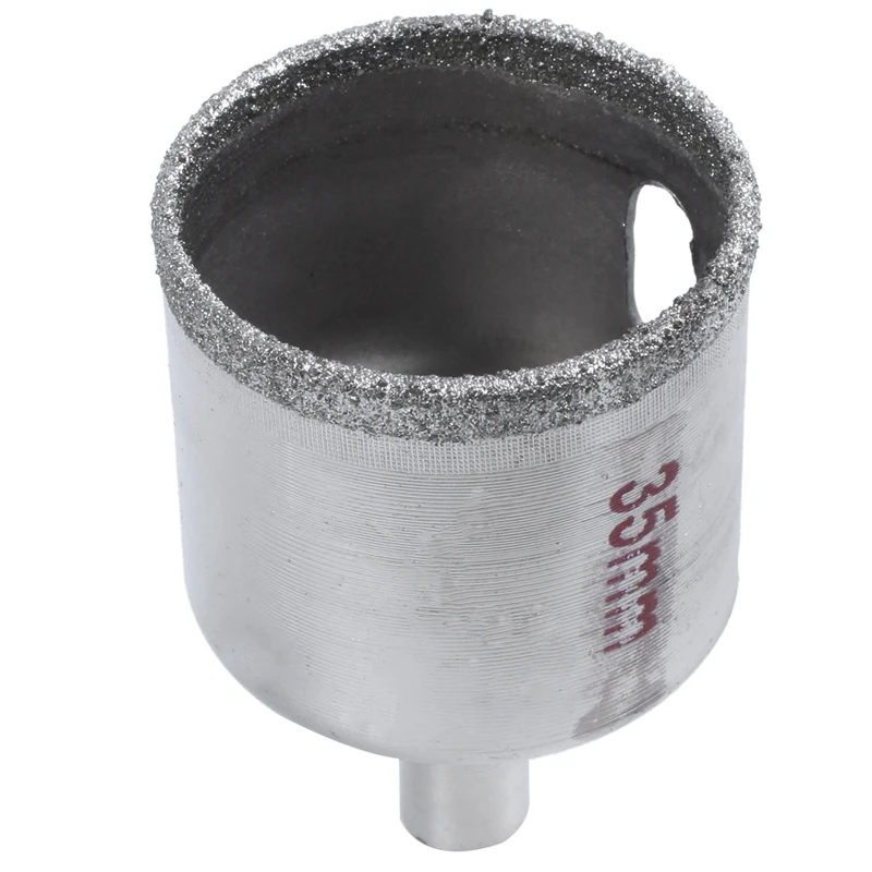 

35mm Diamond Coated Glass Ceramic Hole Saw Cutter Tool