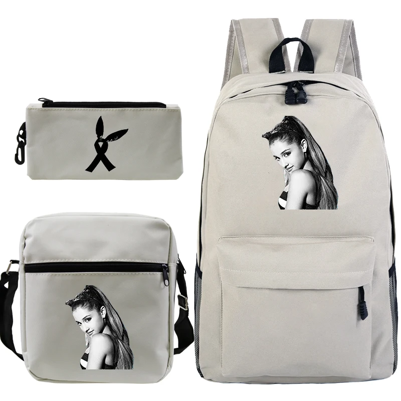 Ariana большая сумка-рюкзак Mochila 3 шт./компл. школьные рюкзаки для девочек и мальчиков рюкзак для ноутбука дорожные сумки женские рюкзаки+ ручные сумки+ сумка для ручек - Цвет: 25