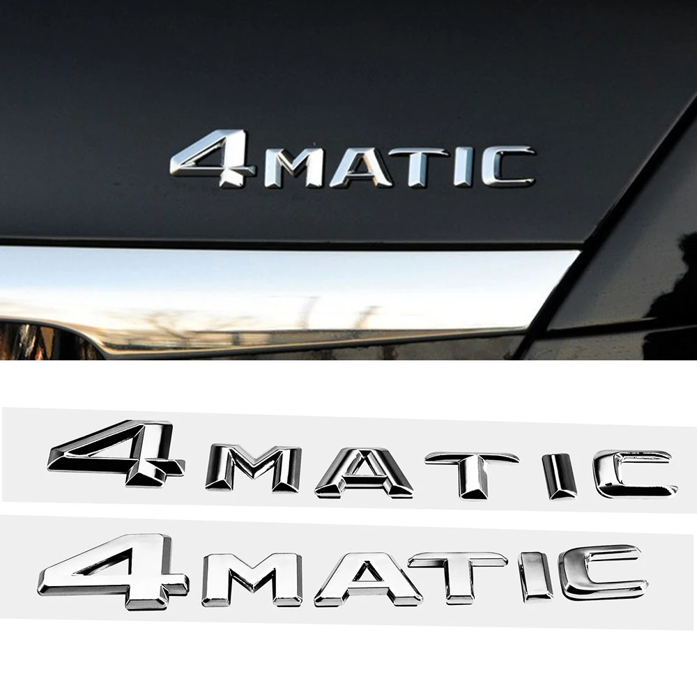 3D автомобиля задний багажник Стикеры s 4matic декор в виде эмблемы для Mercedes Benz GT C E S