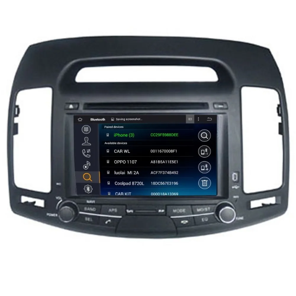 Автомобильный DVD-плеер Android 9 0 GPS для HYUNDAI ELANTRA 2007-2011 Восьмиядерный 4 Гб ОЗУ 64 ПЗУ