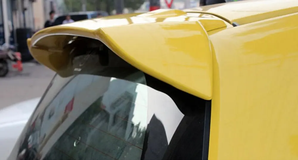 Неокрашенный задний спойлер RQXR из АБС-пластика на крышу для honda jazz fit 2008-2013 |