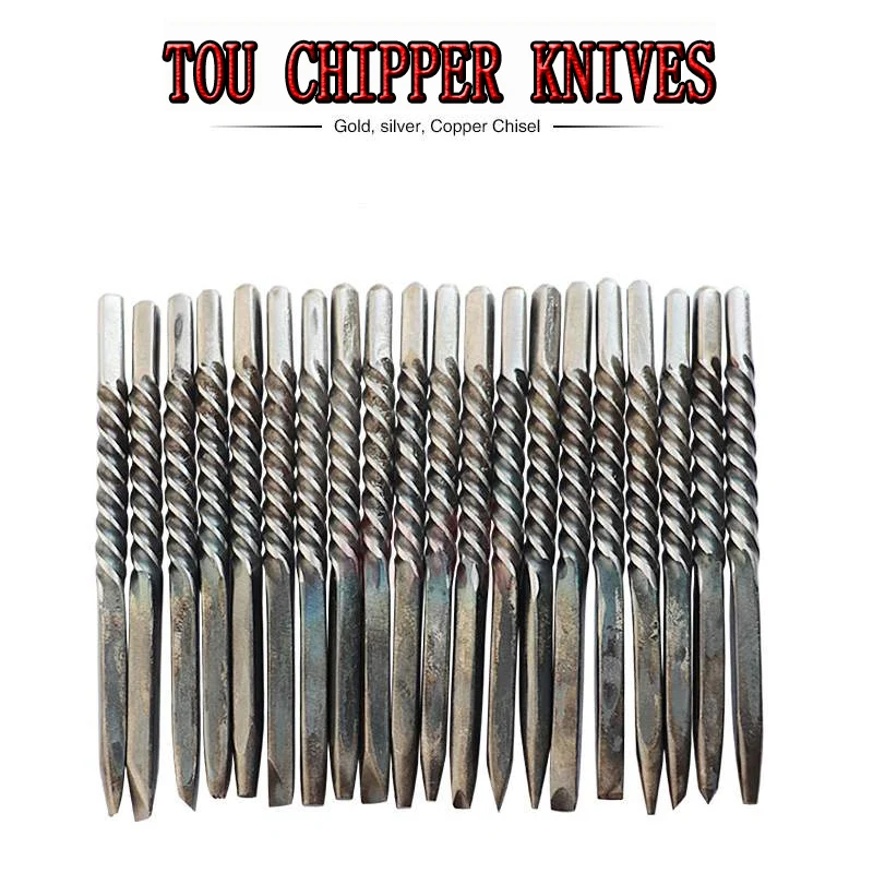 20Pcs/Set Professional Jewelry Anvil Chisel Tools Quality High Hardness Jewelry Processing Making Carving Tools for Jeweler