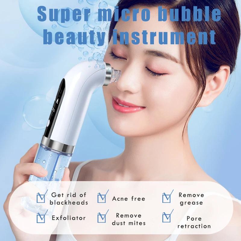 

Blackhead Remover Nose Face Deep Cleaner Pore Acne Pimple Removal Vacuum Suction Facial Beauty Clean Skin Tool Dropshipping