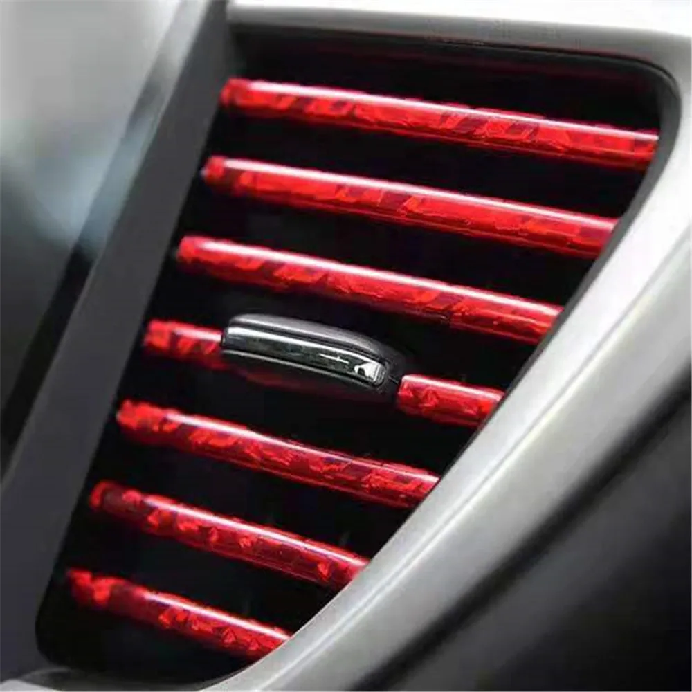 10 шт. на выходе воздуха автомобиля декоративные полосы 20cmstrip Внутренний