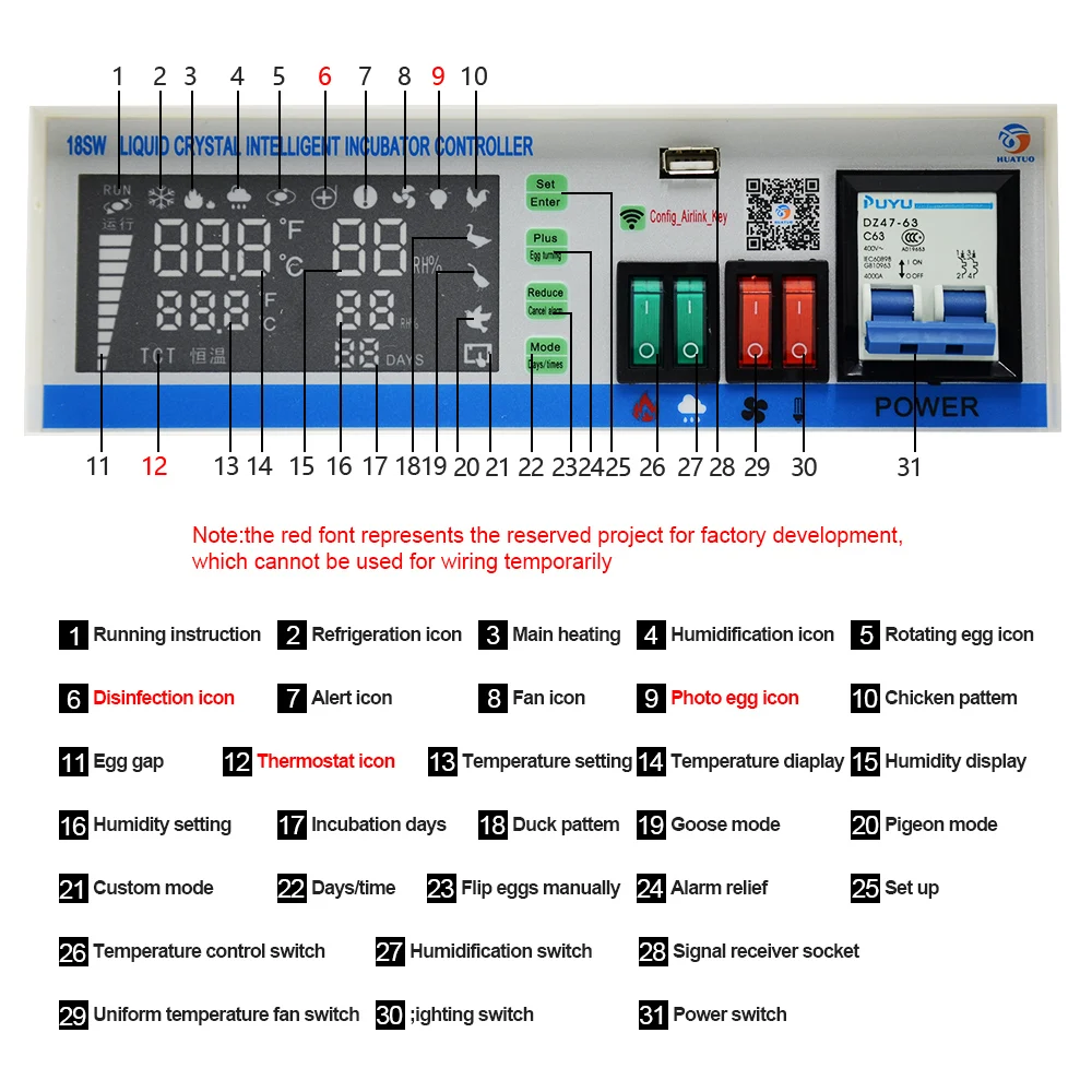 XM 18SW с Wi Fi управлением от мобильный телефон новой многофункциональной курицы