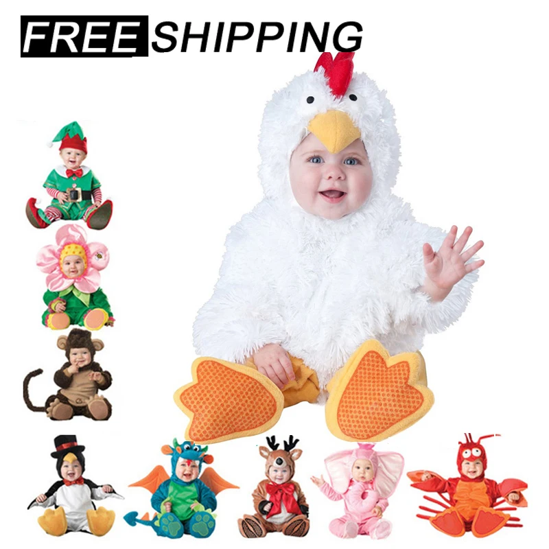 Новинка 2021 детские комбинезоны Зимние Животные пиратский динозавр Пингвин