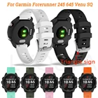 Ремешок силиконовый для смарт-часов Garmin Forerunner 245 245M 645Vivoactive 3-3t