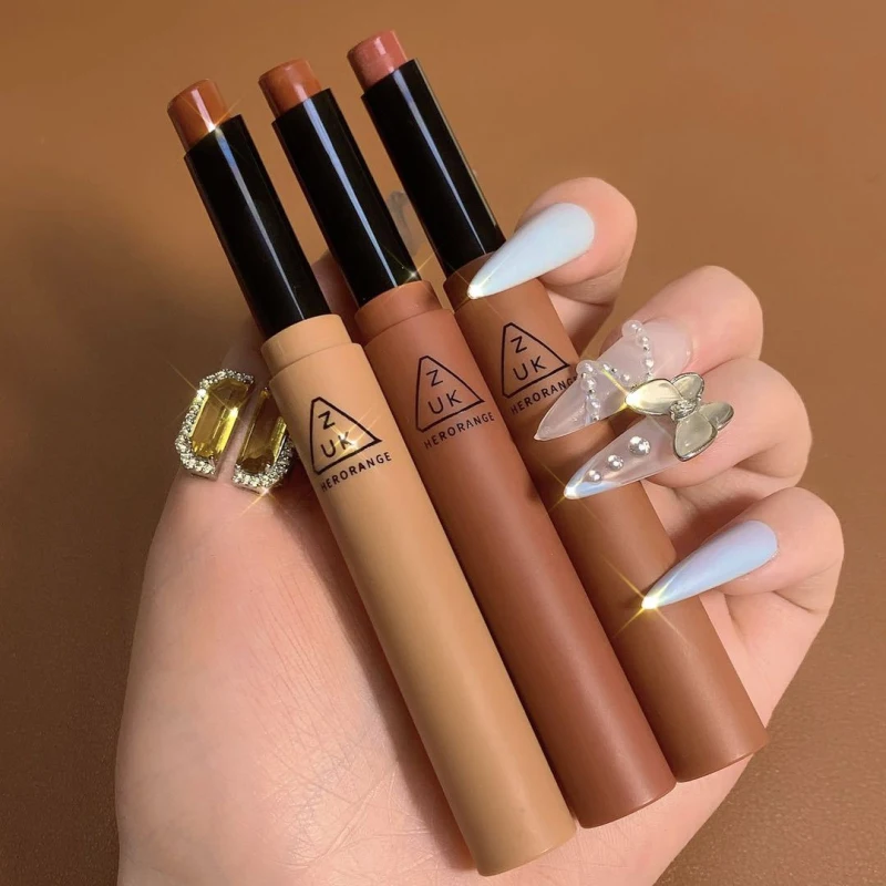 Бархатная матовая помада блеск для губ 3 шт./компл. водостойкий натуральный