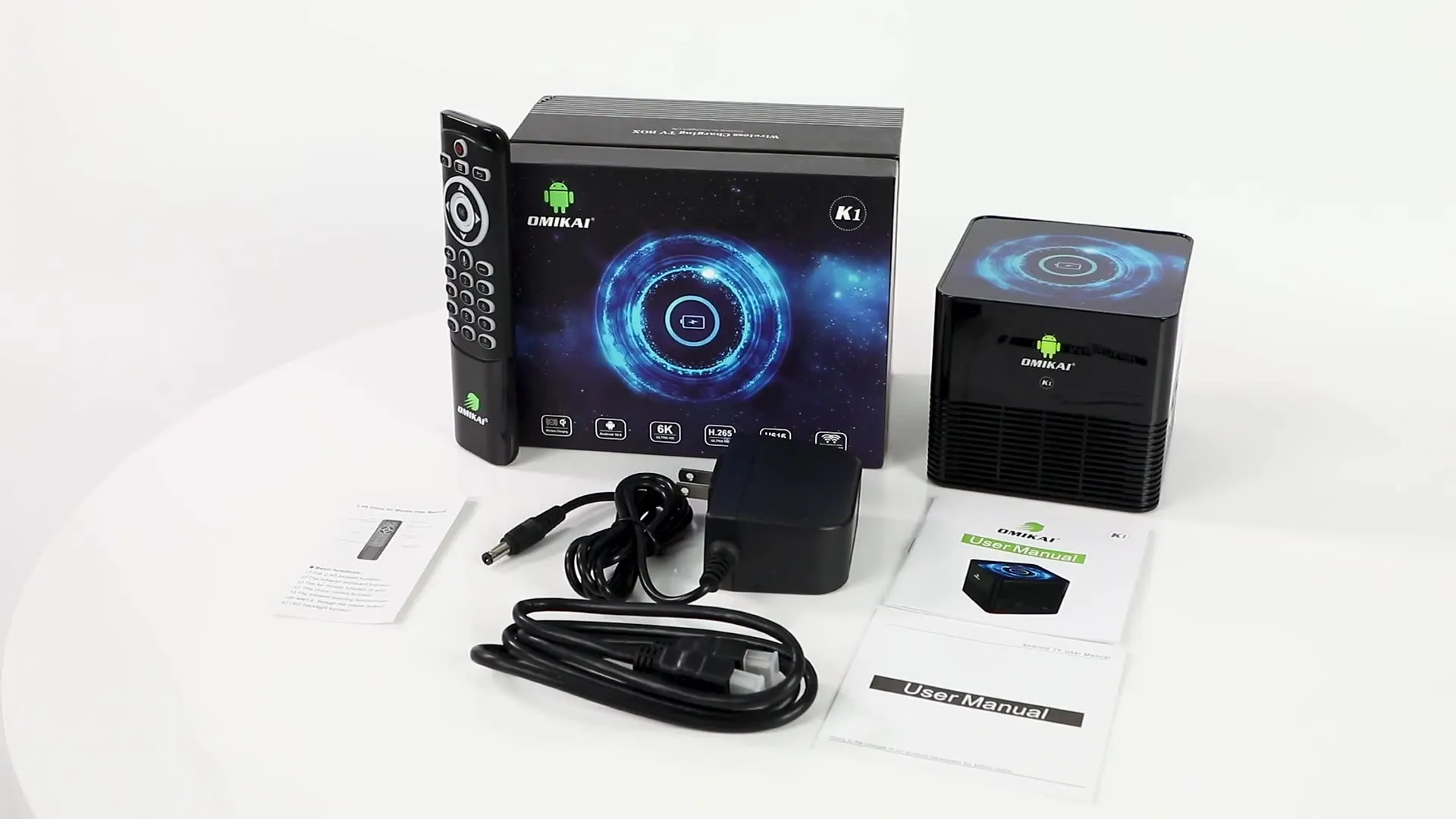 Дешевая пользовательская Система android 10 omikai k1 Смарт Беспроводная зарядка