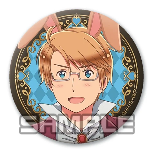 Аниме Hetalia Axis Power значки 58 мм круглые Милая брошь версия животного | Украшения и