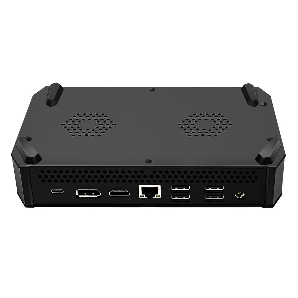 Мини ПК Intel Core i9 10980HK i7 1165G7 настольный компьютер HDMI DP USB-C 4K @ 60Hz Выход 2*2280 NVMe модный