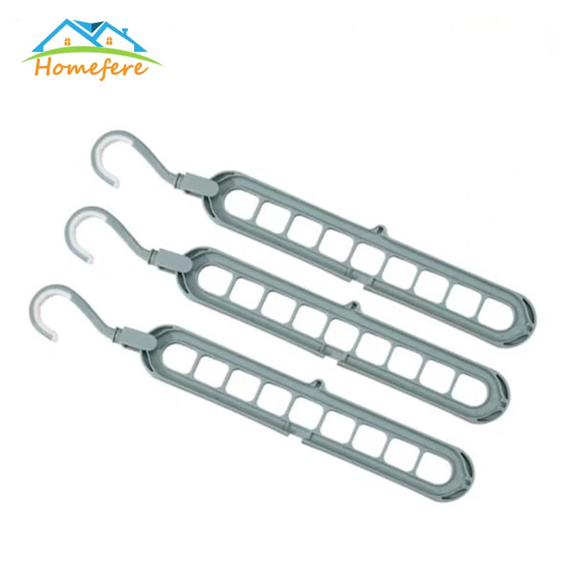 

Clothes Drying Rack Multi-Port Support Circle Clothes Hanger Plastic Scarf