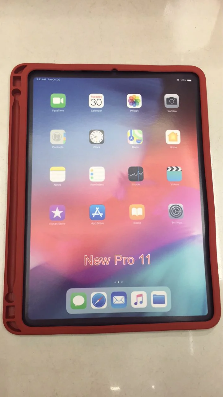 Противоударный чехол для Apple iPad Pro 11 дюймов милый мягкий силиконовый резиновый