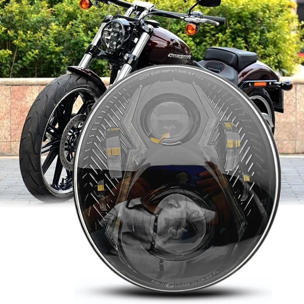 

Фара для мотоцикла, 60 Вт, для Softail Breakout 114 FXBR FXBRS 2018 2019 2020