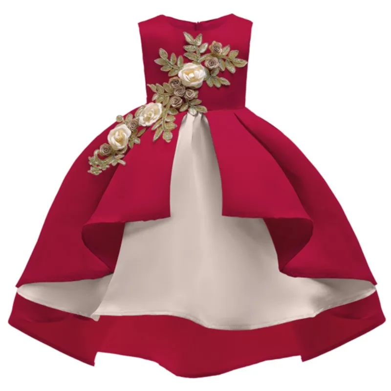 Детское платье-пачка костюм одежда для маленьких девочек элегантное платье