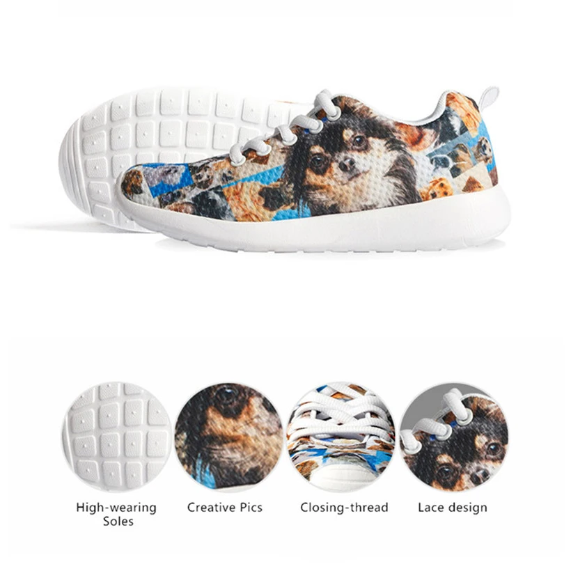 

NOISYDESIGNS Kids Running Sports Shoes For Boys Girls Breathable Lightweight Skateboard Children Sneakers Students Chaussures