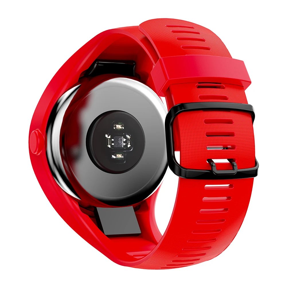 

New Replacement Wriststrap Solid Color Soft Silicone Bracelet Watch Band for Polar M200 Smart Watch Accessories