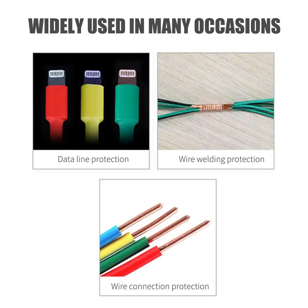 

164pcs/pack Insulated Sleeve Tubes Cable Duct Heat Shrink Tubing Insulation Temperature DIY Colour Spare Parts Accessories