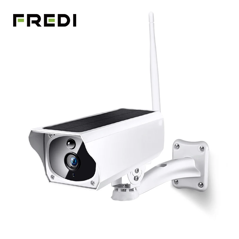 FREDI 1080P Беспроводная ip камера с солнечной зарядкой WiFi Водонепроницаемая